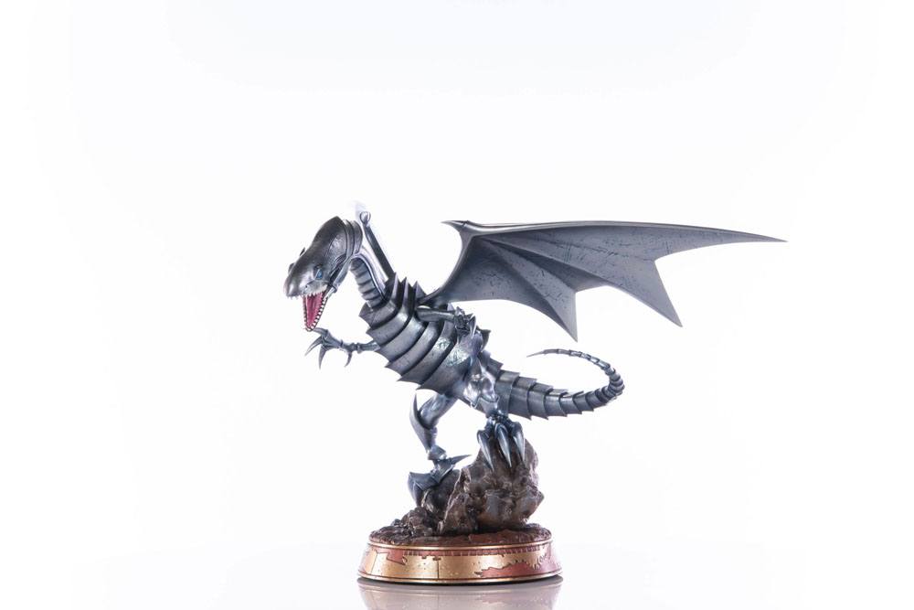 Yu-Gi-Oh! - Blauäugiger Weißer Drache (Blue-Eyes White Dragon) - Silver Edition Figur (First 4 Figures)