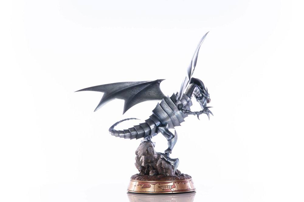 Yu-Gi-Oh! - Blauäugiger Weißer Drache (Blue-Eyes White Dragon) - Silver Edition Figur (First 4 Figures)