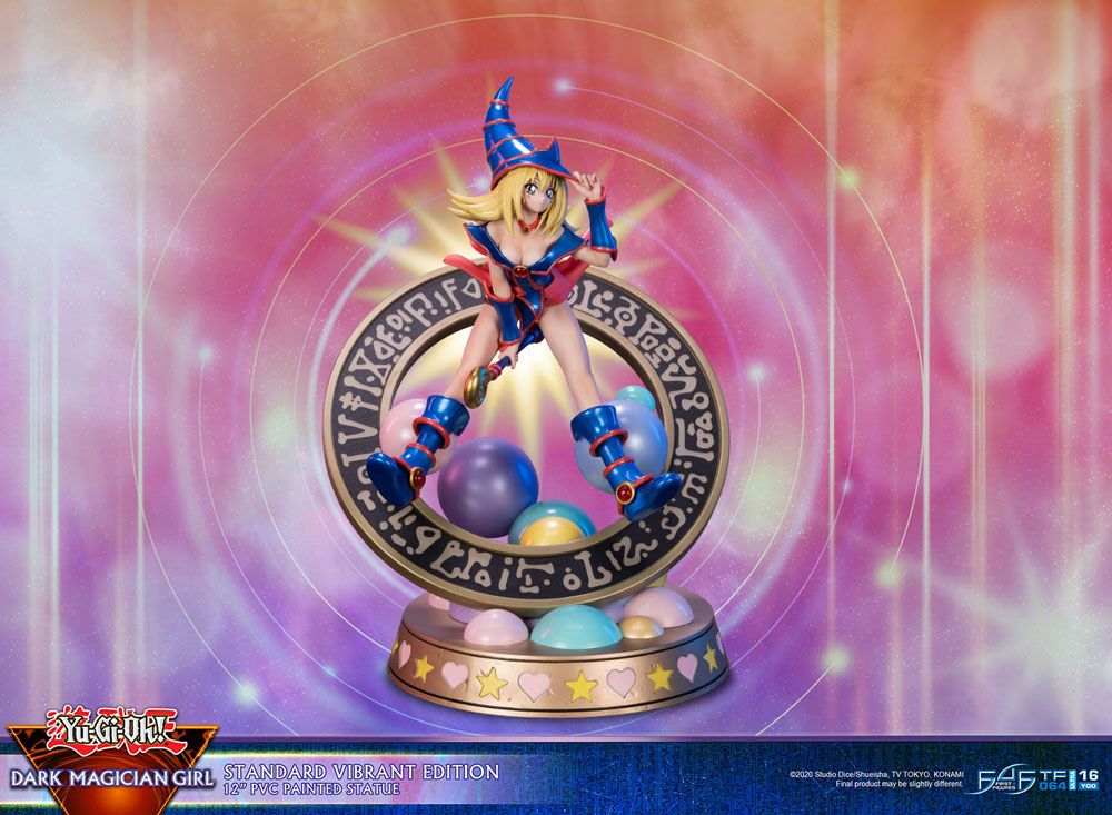 Yu-Gi-Oh! - Dunkles Magiermädchen (Dark Magician Girl) - Standard Vibrant Edition Figur (First 4 Figures)