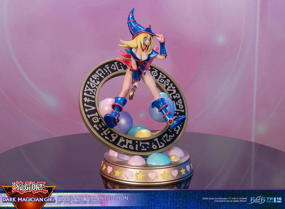Yu-Gi-Oh! - Dunkles Magiermädchen (Dark Magician Girl) - Standard Vibrant Edition Figur (First 4 Figures)