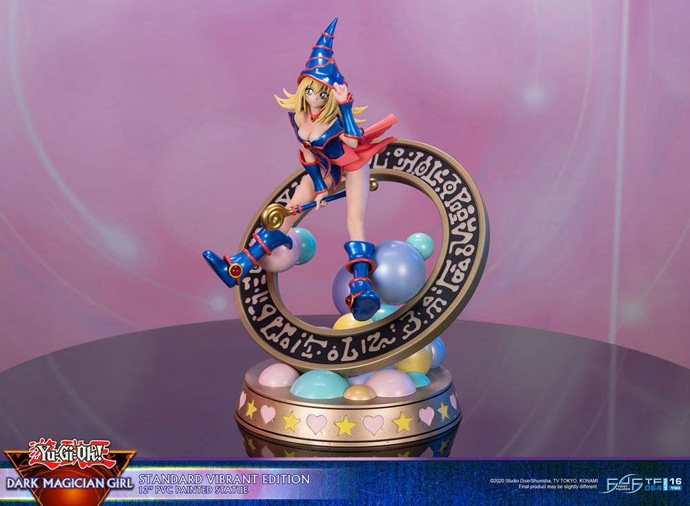 Yu-Gi-Oh! - Dunkles Magiermädchen (Dark Magician Girl) - Standard Vibrant Edition Figur (First 4 Figures)
