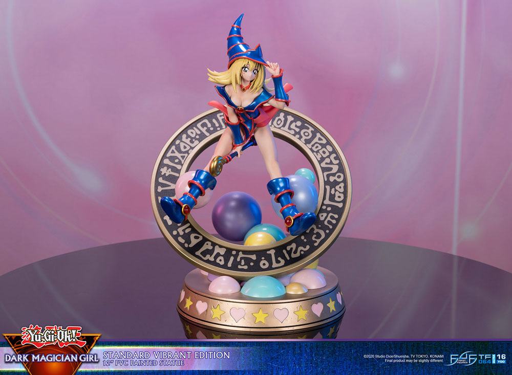 Yu-Gi-Oh! - Dunkles Magiermädchen (Dark Magician Girl) - Standard Vibrant Edition Figur (First 4 Figures)