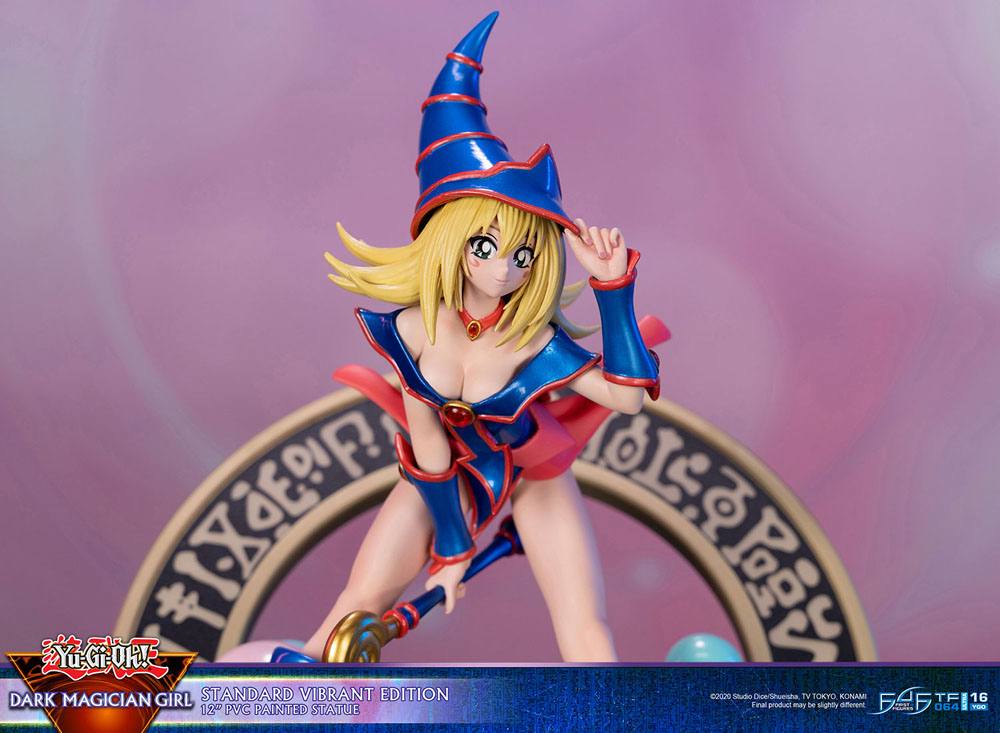 Yu-Gi-Oh! - Dunkles Magiermädchen (Dark Magician Girl) - Standard Vibrant Edition Figur (First 4 Figures)