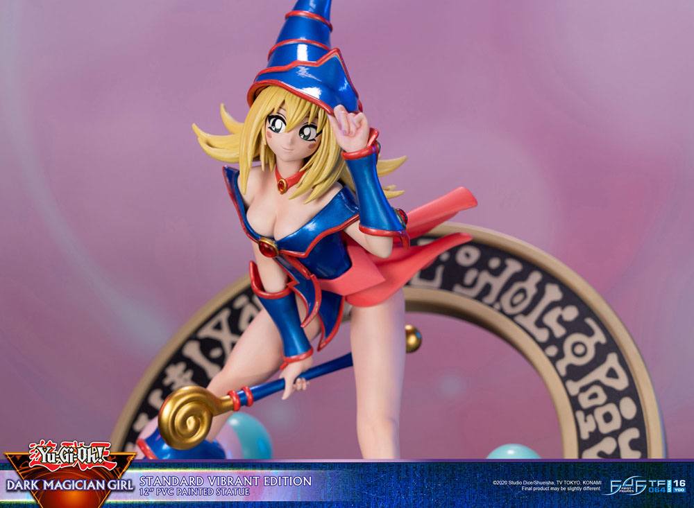 Yu-Gi-Oh! - Dunkles Magiermädchen (Dark Magician Girl) - Standard Vibrant Edition Figur (First 4 Figures)