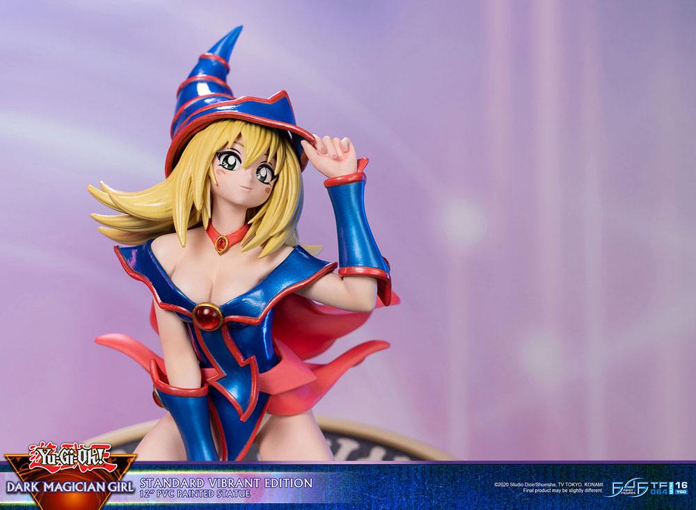 Yu-Gi-Oh! - Dunkles Magiermädchen (Dark Magician Girl) - Standard Vibrant Edition Figur (First 4 Figures)