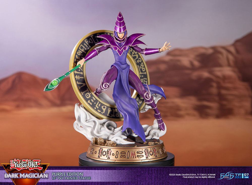 Yu-Gi-Oh! - Dunkler Magier (Dark Magician) - Purple Version Figur (First 4 Figures)