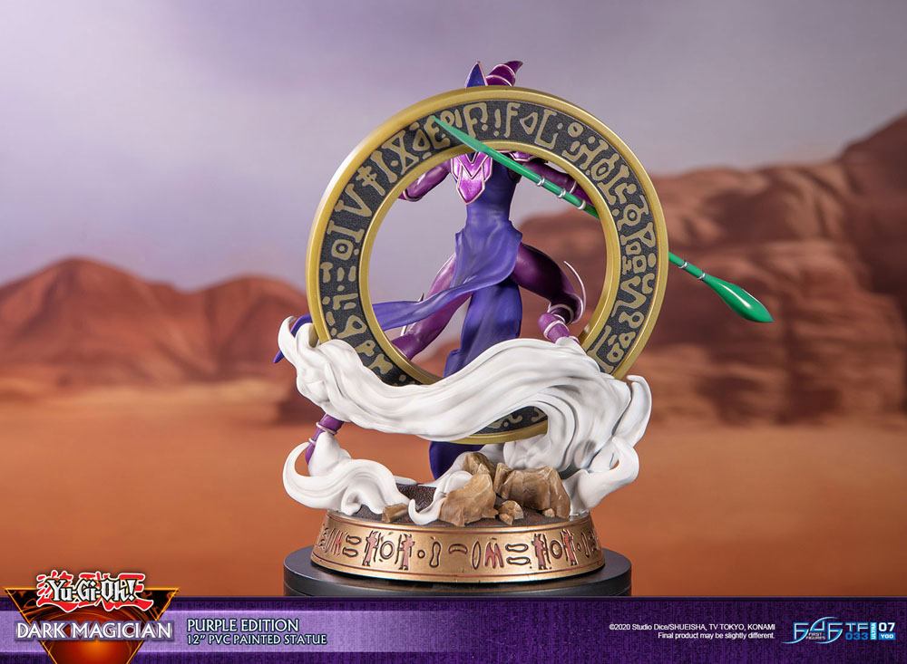 Yu-Gi-Oh! - Dunkler Magier (Dark Magician) - Purple Version Figur (First 4 Figures)