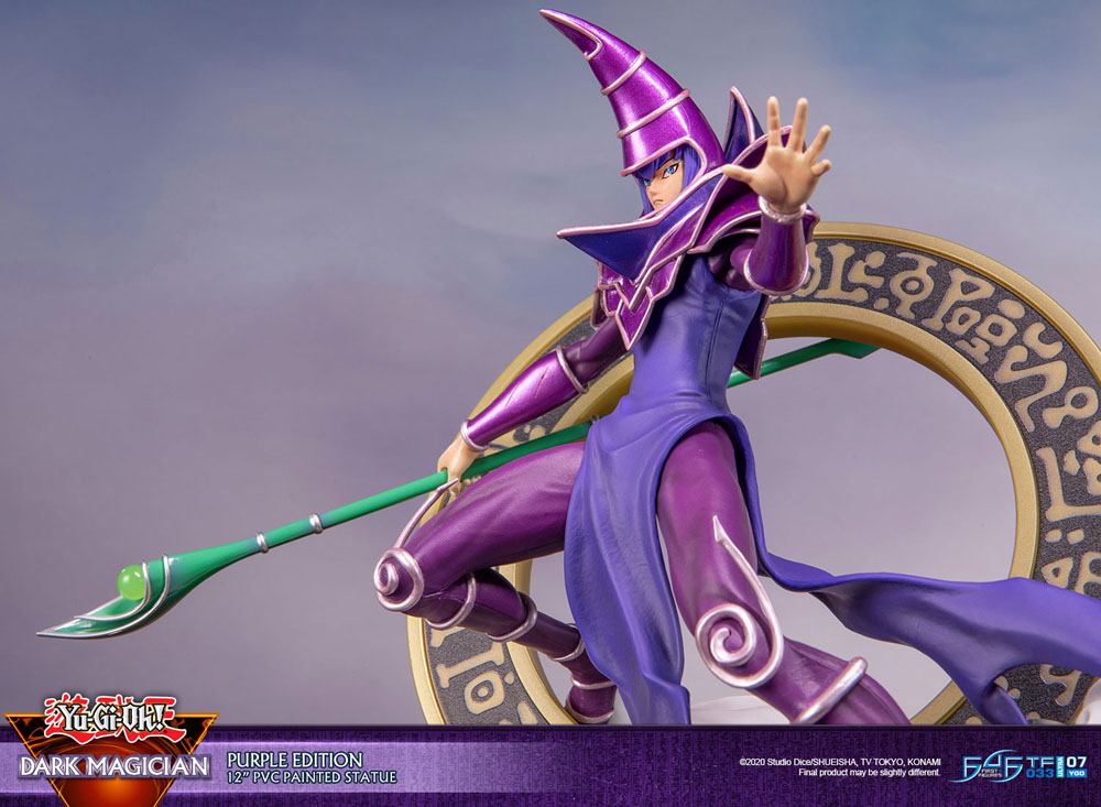 Yu-Gi-Oh! - Dunkler Magier (Dark Magician) - Purple Version Figur (First 4 Figures)