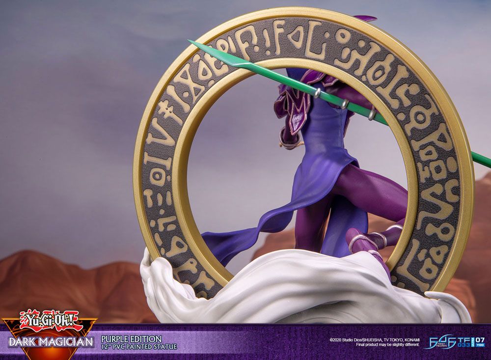 Yu-Gi-Oh! - Dunkler Magier (Dark Magician) - Purple Version Figur (First 4 Figures)