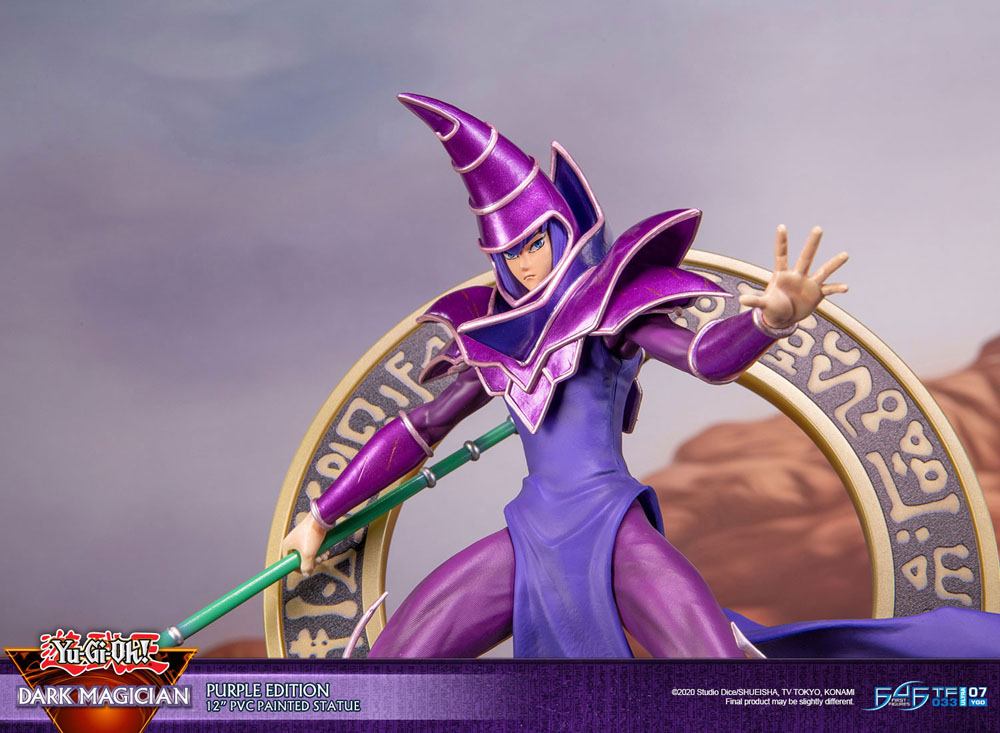 Yu-Gi-Oh! - Dunkler Magier (Dark Magician) - Purple Version Figur (First 4 Figures)