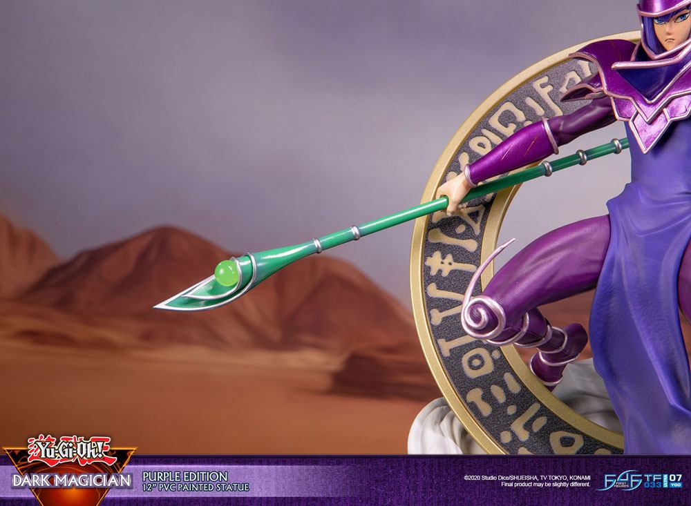 Yu-Gi-Oh! - Dunkler Magier (Dark Magician) - Purple Version Figur (First 4 Figures)