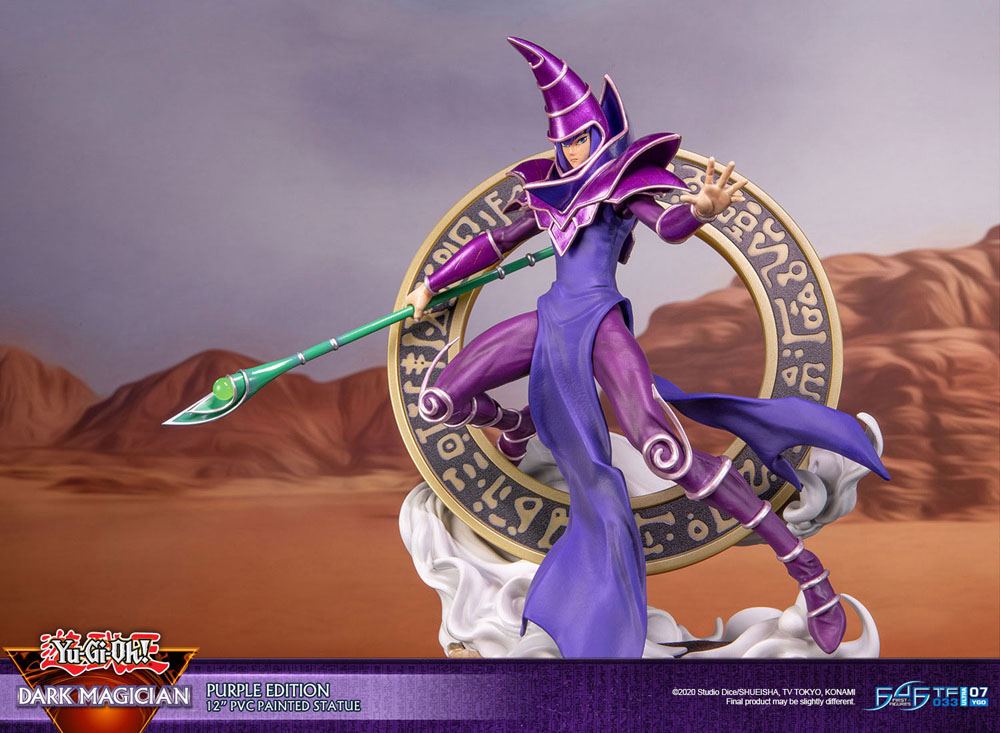Yu-Gi-Oh! - Dunkler Magier (Dark Magician) - Purple Version Figur (First 4 Figures)