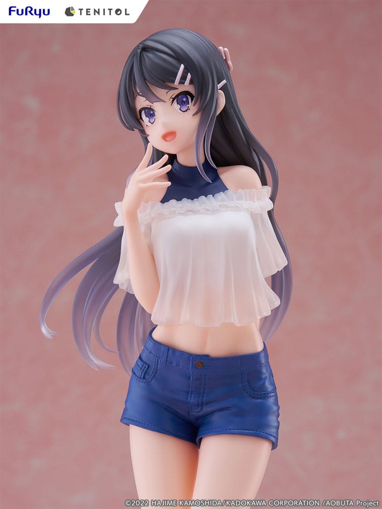 Rascal Does Not Dream of Bunny Girl Senpai - Mai Sakurajima - Tenitol Tall Figur (Furyu)