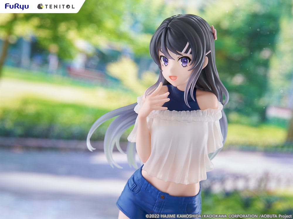 Rascal Does Not Dream of Bunny Girl Senpai - Mai Sakurajima - Tenitol Tall Figur (Furyu)