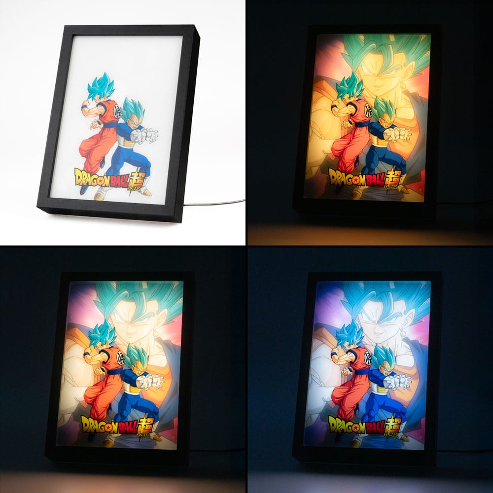 Dragon Ball Super - LED-Druck mit Rahmen (Grupo Erik)