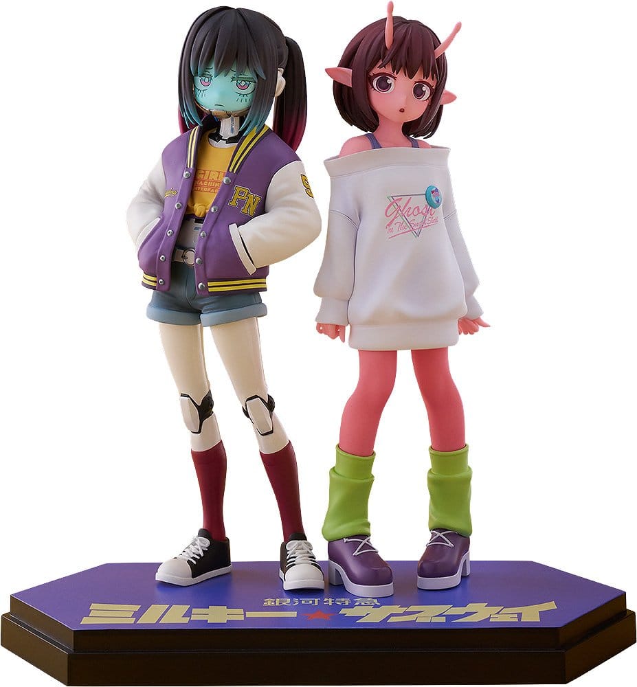 Milky Subway: The Galactic Limited Express - Chiharu & Makina - Pop Up Parade SP Figur (Good Smile Company)