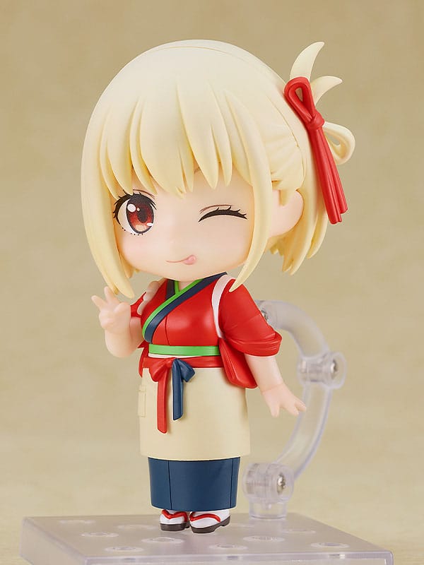 Lycoris Recoil - Chisato Nishikigi - Cafe LycoReco Uniforme Ver. Nendoroid figura (Good Smile Company)