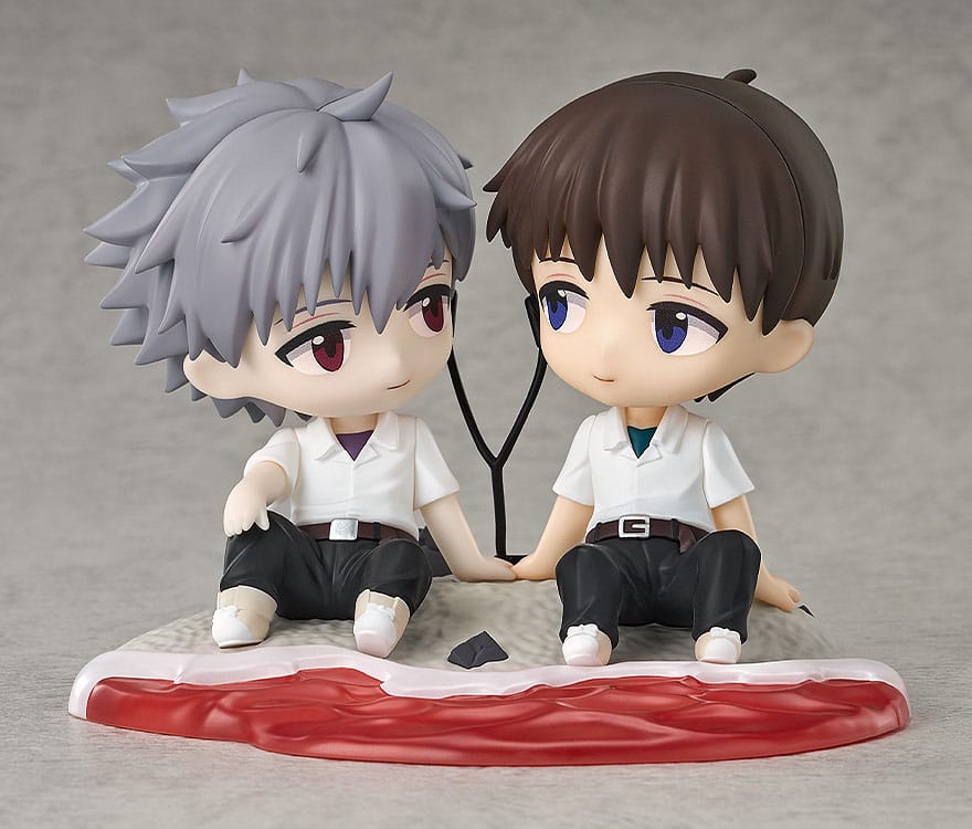 Rebuild of Evangelion - Shinji Ikari & Kaworu Nagisa - Mini Memory Chibi figure (Good Smile Company)