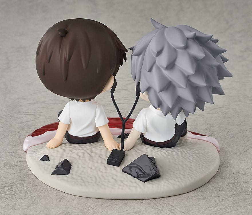 Rebuild of Evangelion - Shinji Ikari & Kaworu Nagisa - Mini Memory Chibi figure (Good Smile Company)