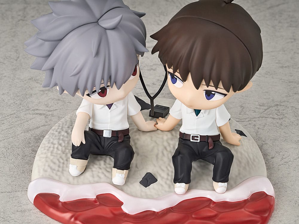 Rebuild of Evangelion - Shinji Ikari & Kaworu Nagisa - Mini Memory Chibi figure (Good Smile Company)