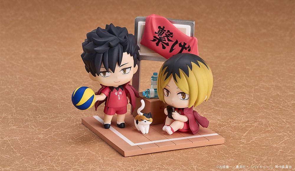 Haikyu !! - Tetsuro Kuoo & Kenma Kozume- Qset Mini-Figure 2-Pack Figuur (Good Smile Company)