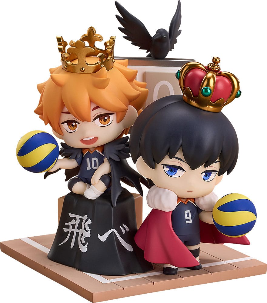 Haikyu!! - Shoyo Hinata & Tobio Kageyama - Qset Mini-Figure 2-Pack Figur (Good Smile Company)