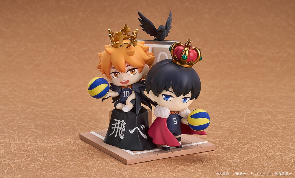 Haikyu!! - Shoyo Hinata & Tobio Kageyama - Qset Mini-Figure 2-Pack Figur (Good Smile Company)