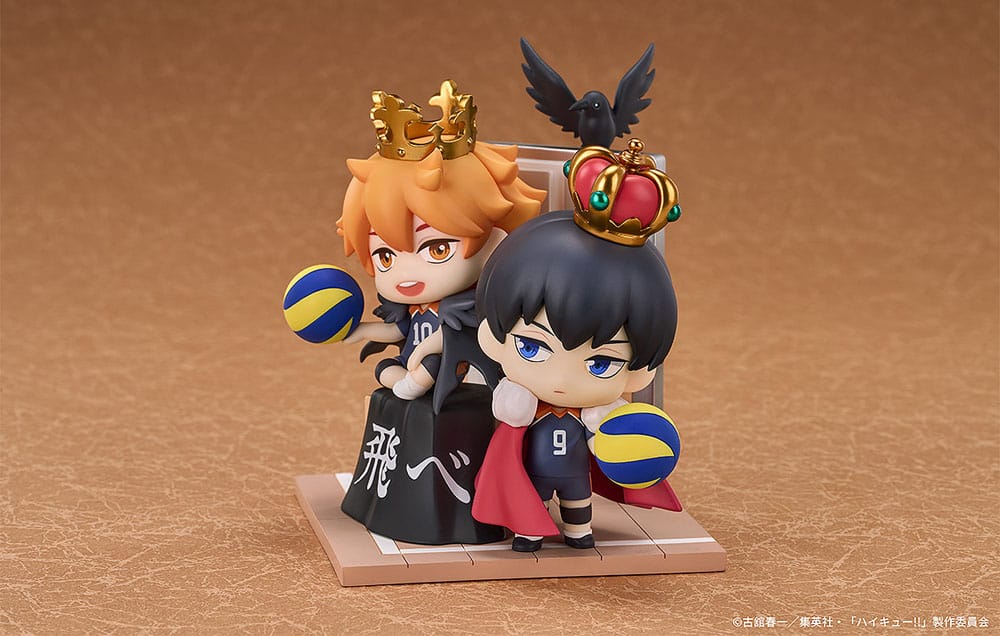 Haikyu!! - Shoyo Hinata & Tobio Kageyama - Qset Mini-Figure 2-Pack Figur (Good Smile Company)