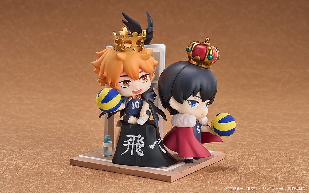 Haikyu!! - Shoyo Hinata & Tobio Kageyama - Qset Mini-Figure 2-Pack Figur (Good Smile Company)