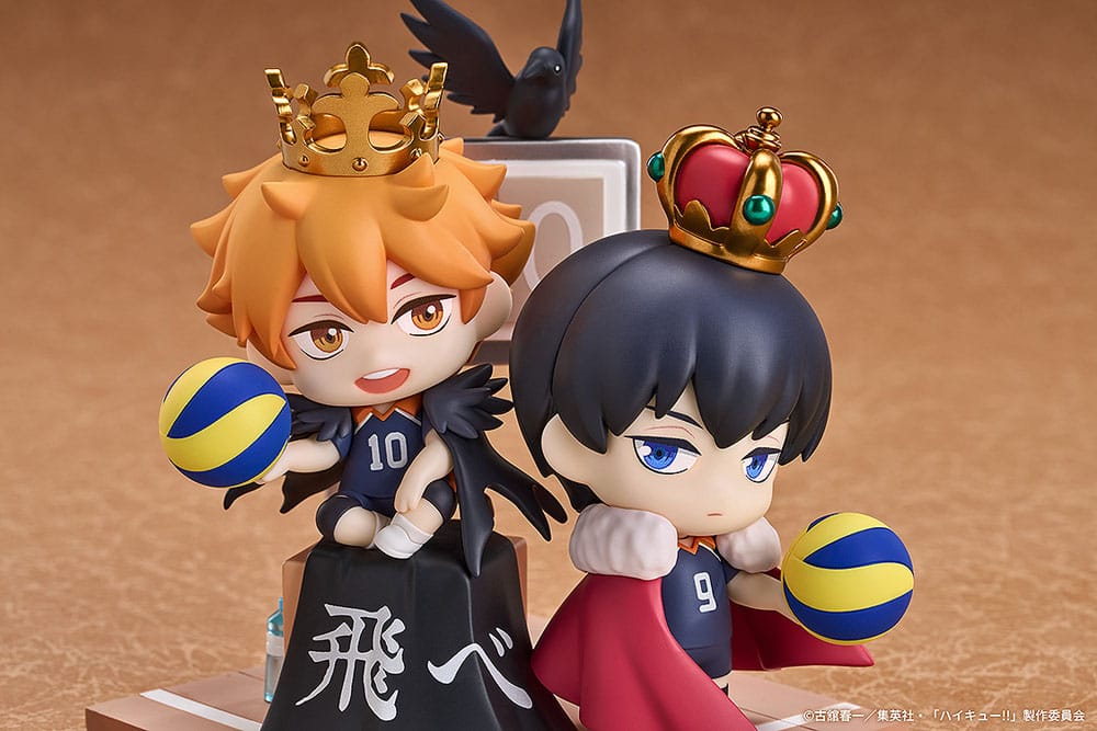 Haikyu!! - Shoyo Hinata & Tobio Kageyama - Qset Mini-Figure 2-Pack Figur (Good Smile Company)