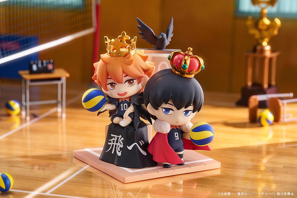 Haikyu!! - Shoyo Hinata & Tobio Kageyama - Qset Mini-Figure 2-Pack Figur (Good Smile Company)