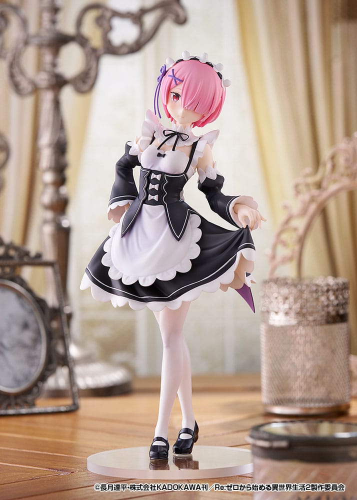 Re:Zero Starting Life in Another World - Ram - Pop Up Parade Figur Größe L (Good Smile Company)