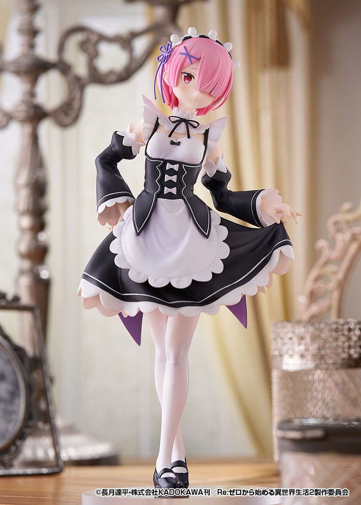 Re:Zero Starting Life in Another World - Ram - Pop Up Parade Figur Größe L (Good Smile Company)