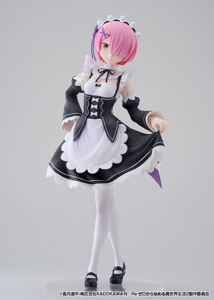 Re:Zero Starting Life in Another World - Ram - Pop Up Parade Figur Größe L (Good Smile Company)