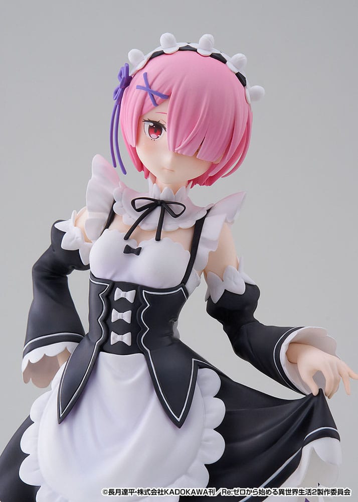 Re:Zero Starting Life in Another World - Ram - Pop Up Parade Figur Größe L (Good Smile Company)