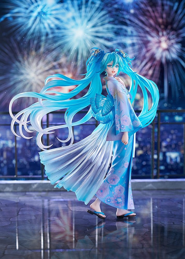 Hatsune Miku - Music & Fire Works - Figur 1/7 (Good Smile Company)