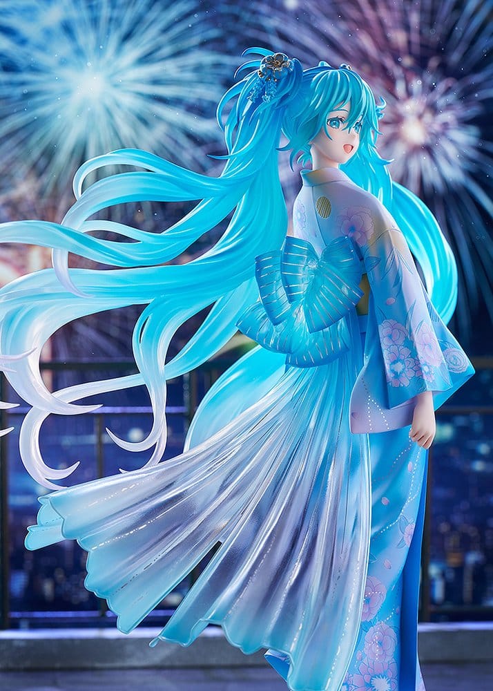 Hatsune Miku - Music & Fire Works - Figur 1/7 (Good Smile Company)