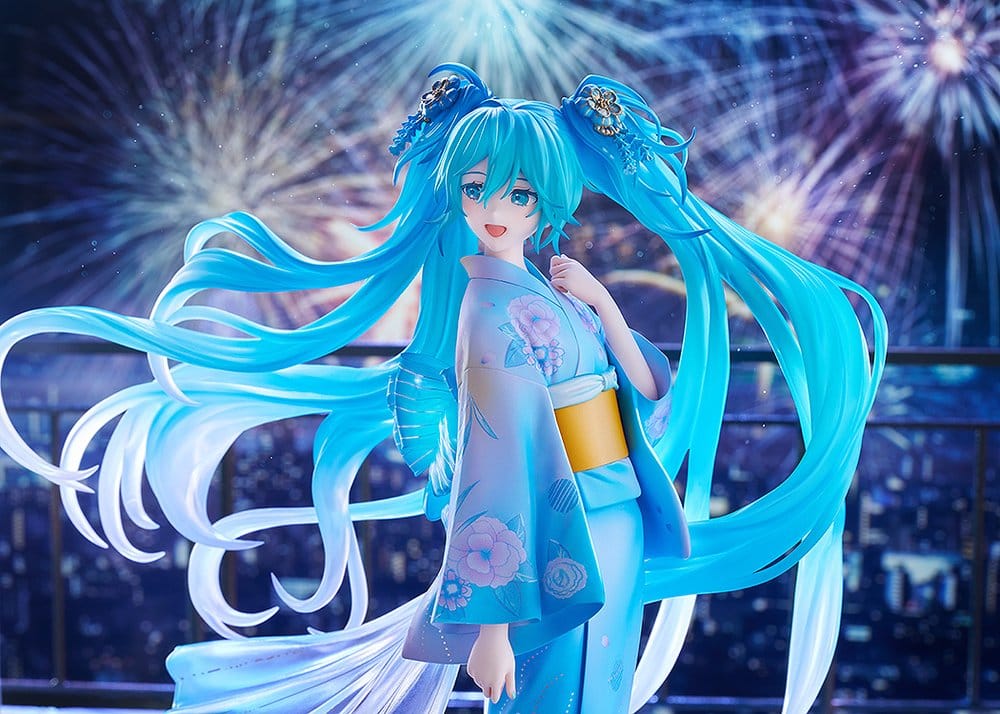 Hatsune Miku - Music & Fire Works - Figur 1/7 (Good Smile Company)