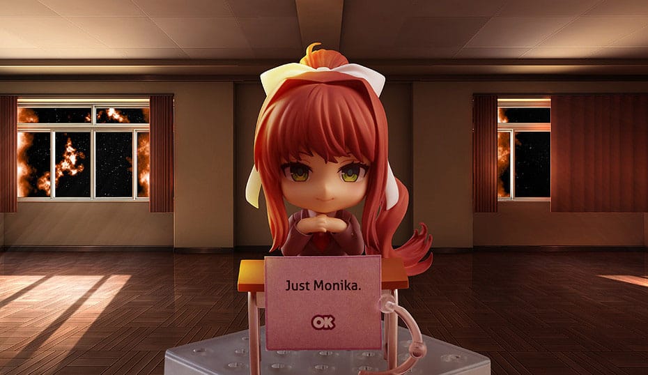 Doki Doki Literature Club! - Monika - Nendoroid Figur (Good Smile Company) (re-run)