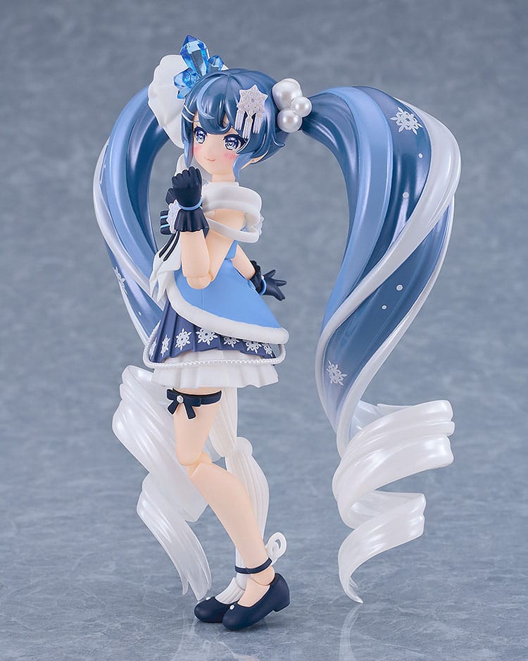 Hatsune Miku - Snow Miku: Crystal Snow - Figma Figur (Good Smile Company)