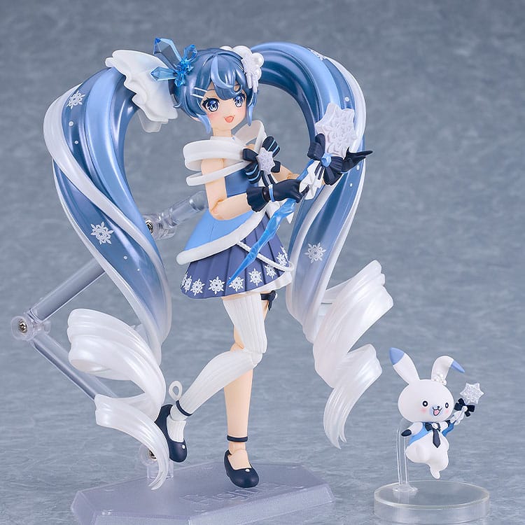 Hatsune Miku - Snow Miku: Crystal Snow - Figma Figur (Good Smile Company)