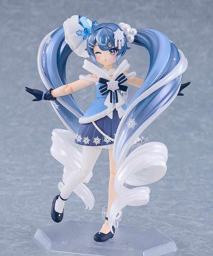 Hatsune Miku - Snow Miku: Crystal Snow - Figma Figur (Good Smile Company)