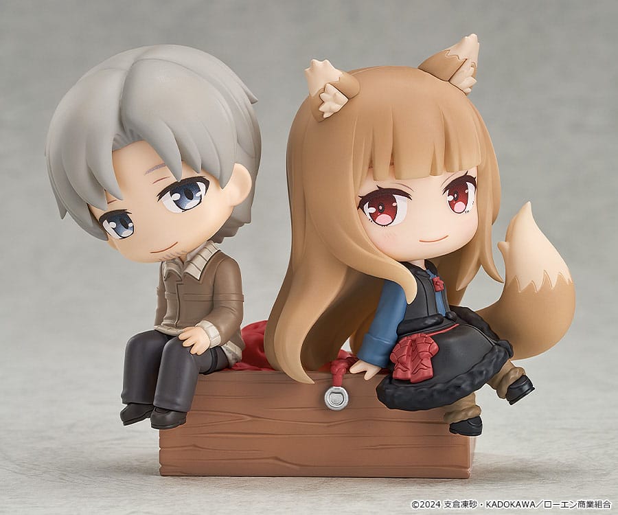 Spice and Wolf: Merchant Meets the Wise Wolf - Lawrence & Holo - Mini Memory Mini Figur (Good Smile Company)