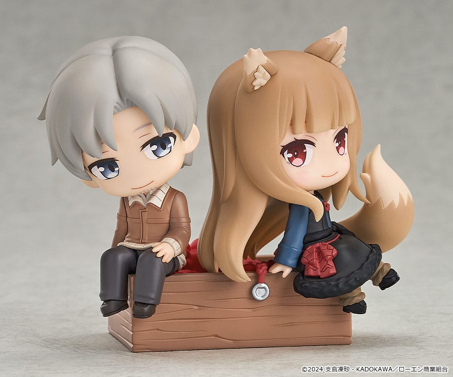 Spice and Wolf: Merchant Meets the Wise Wolf - Lawrence & Holo - Mini Memory Mini Figur (Good Smile Company)