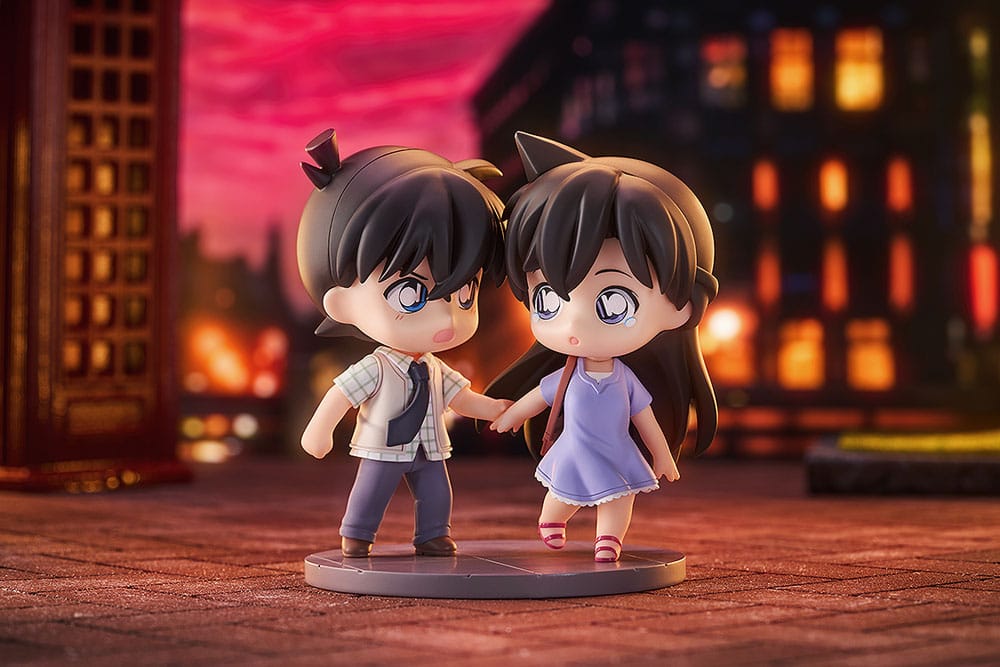 Detective Conan - Shinichi Kudo & Ran Mori - Mini figures Qset 2-pack (Good Smile Company)