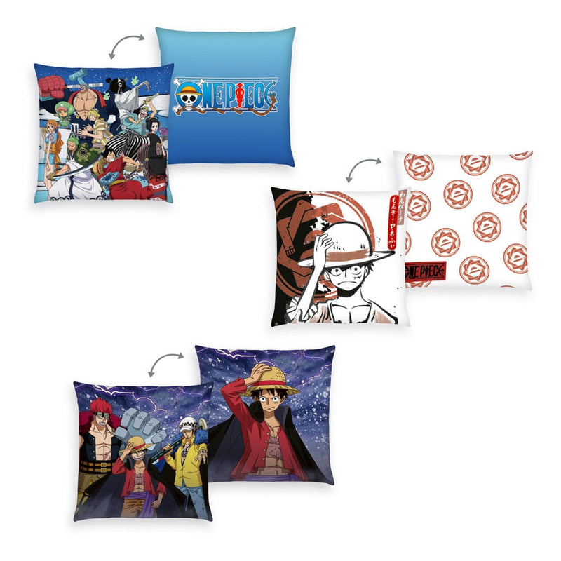 One Piece - pillow - 3 -pack Monkey D. Ruffy (Herding)