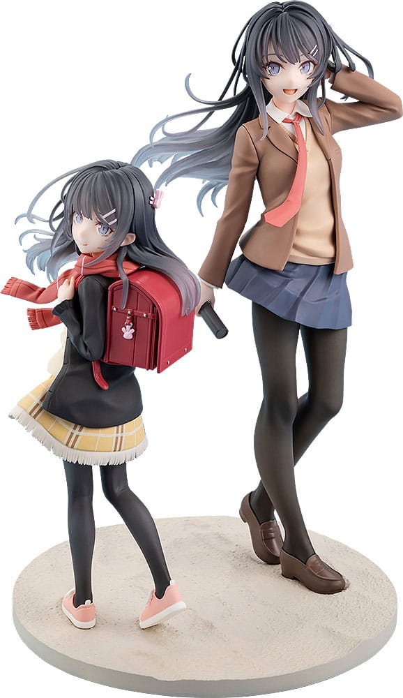 Rascal does not dream of Knapsack Kid - May Sakurajima (Graduation Ver.) & Knapsack Kid - Figure (Kadokawa)