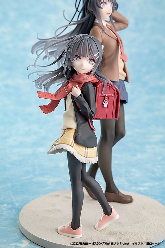 Rascal non sogna Knapsack Kid - Mai Sakurajima (Ver. diploma) & Knapsack Kid - figura (Kadokawa)