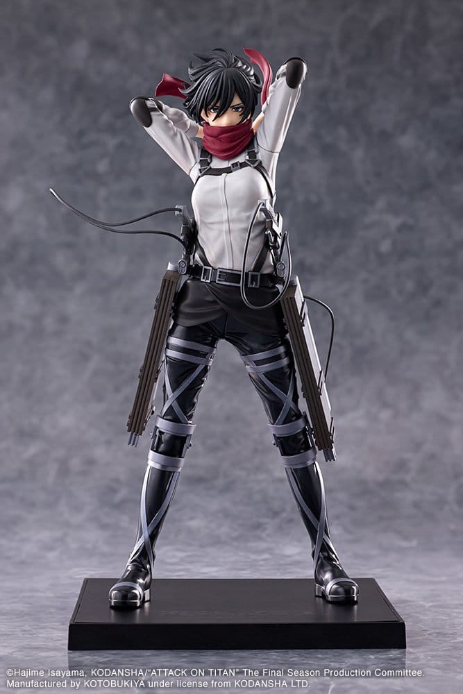 Attack on Titan - Mikasa Ackerman - The Final Season Version - Oshi Works Figur (Kotobukiya)