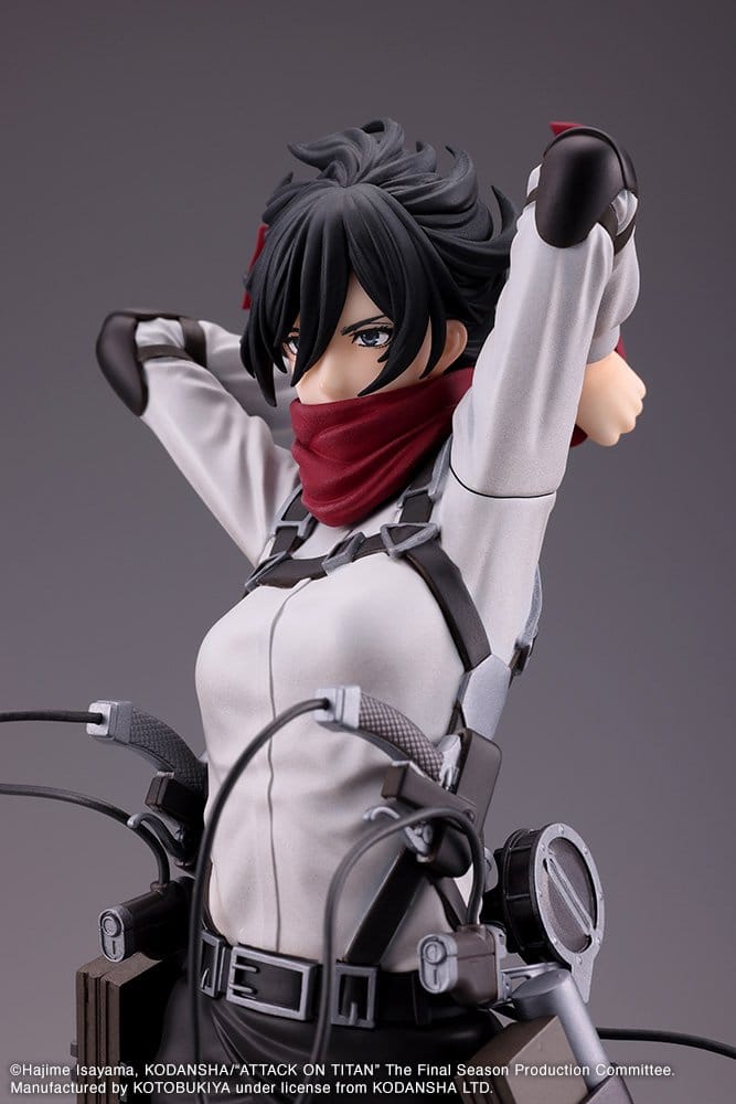 Attack on Titan - Mikasa Ackerman - The Final Season Version - Oshi Works Figur (Kotobukiya)